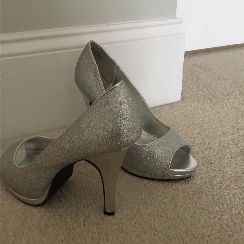 Silver heels